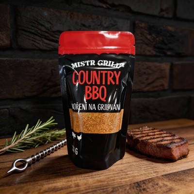 Mistr grilu Grilovací koření Country BBQ 150 g – Zbozi.Blesk.cz