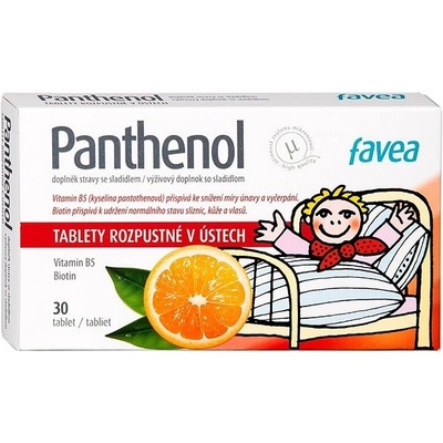 Favea Panthenol 30 tablet