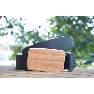 Wood Style opasek Kulatý Indická třešeň černá