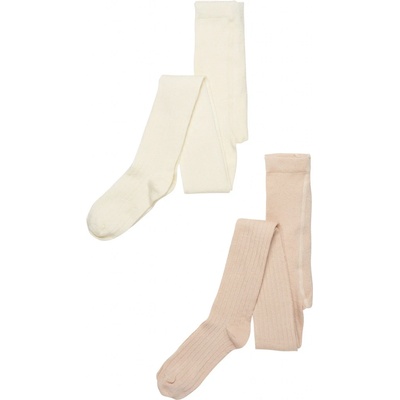 Minymo Bambusové pančuchy Off white