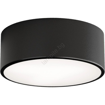 Image 1 of Temar Плафон за баня CLEO 1xE27/24W/230V Ø 20 см черен IP54 (TM0129)