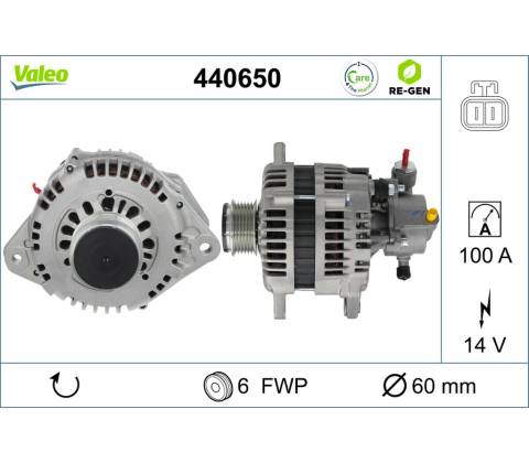 Alternátor VALEO 440650