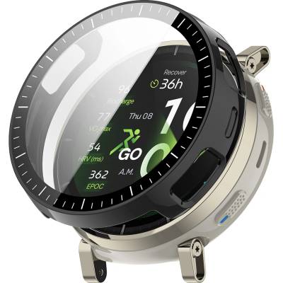 Techsuit Калъф с протектор за Amazfit Active 3 Premium - Defense360 Pro - Techsuit - Черен
