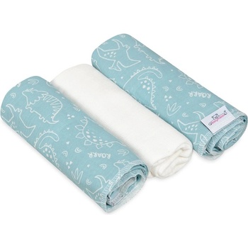 Babymatex Muslin Design Muslin bavlněná plena 2x70x80 cm + Tetra plena 70x80 cm