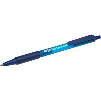BIC химикалка Soft Feel Clic Grip синя (837398)
