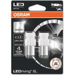 OSRAM Крушка OSRAM LED P21/5W, 12V, 2W, 6000К, 27/154lm, 2 броя