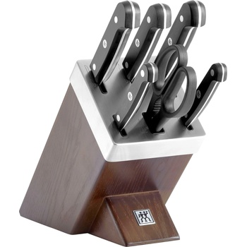 ZWILLING Комплект ножове с блок GOURMET, 7 бр. , шоколад, Zwilling (ZW36133000)