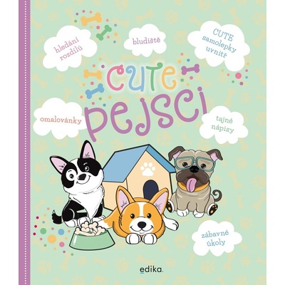CUTE - pejsci - Julie Bezděková, Aleš Čuma ilustrátor