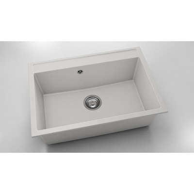 FAT Мивка Vanguard 231, Fat Granite, 1001 бял, с включен сифон