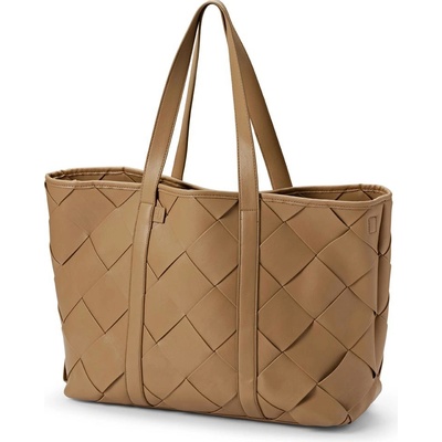 Elodie Details taška Braided Leather Caramel Brown