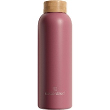 Waterdrop Thermo Steel fľaša na vodu z nehrdzavejúcej ocele farba Pink Matt 600 ml