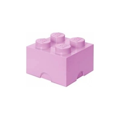 LEGO® Кутия за съхранение lego, Тухличка 4, бледо ливав цвят, 024127