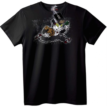 NOONEBRAND Тениска Парични магнат градски стил - 5XL, Black