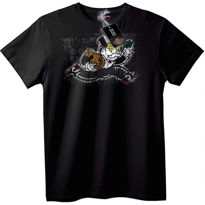 NOONEBRAND Тениска Парични магнат градски стил - 5XL, Black