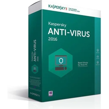 Kaspersky Anti-Virus 2016 (1 Device/1 Year) KL1167OCAFS