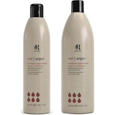 RR Line Argan Star Shampoo - regenerační šampon s arganovým olejem a keratinem ochrana před vnějšími faktory 1000 ml