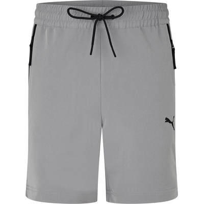 PUMA Поларени къси панталони Puma Men's Pumatech Fleece Jogger Shorts - Grey