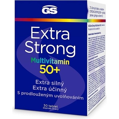 GS Extra strong multivitam 50+ 30 tabliet