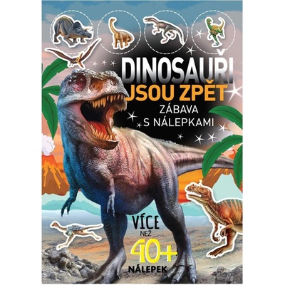 Foni Book sešit dinosauři jsou zpět zábava s nálepkami