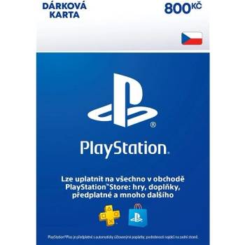 PlayStation Store dárková karta 800 Kč