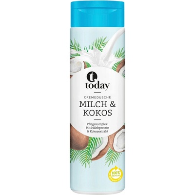 Today Milch & Kokos krémový sprchový gel 300 ml