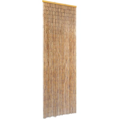 vidaXL Завеса за врата против насекоми, бамбук, 56x185 cм (43720)