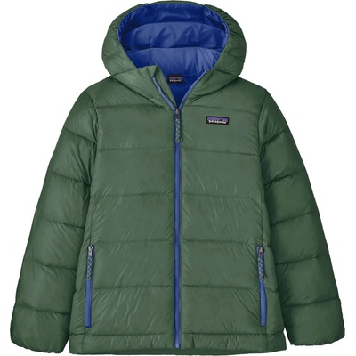 Patagonia Детско пухено яке Patagonia Kid's Hi-Loft Down Sweater Hoody Down jacket - Canopy Green - размер XS (703-3617-1211)