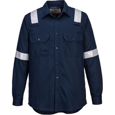 Portwest FR ľahké antistatické tričko FR720 Navy XS