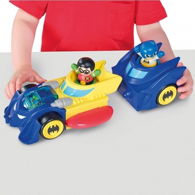 Popron.cz TOOMIES BATMAN BATMOBIL 3V1