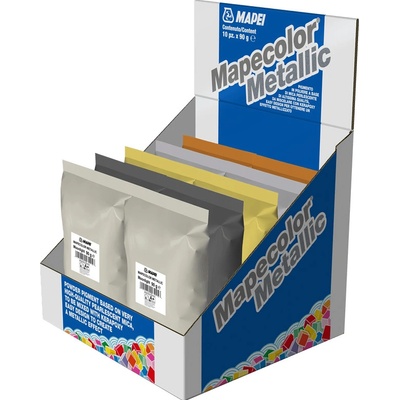 MAPEI pigment metalický k epoxidu Mapecolor Metallic, Red Clay (90 g)