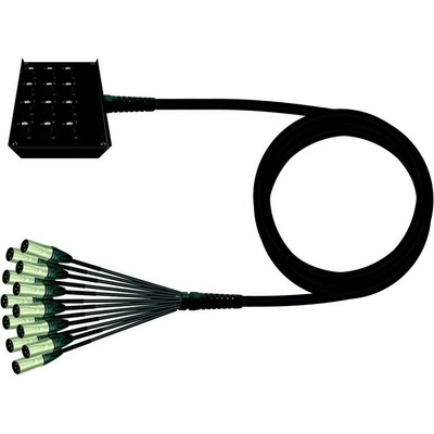 12/0 Stagebox s bičem-rozpletem, Neutrik - 15 m