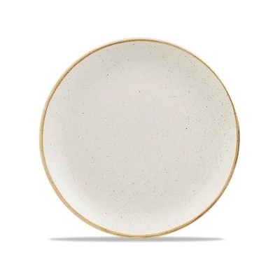 CHURCHILL Stonecast Barley White Bílý talíř ručně zdobený 26 cm