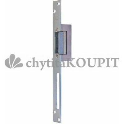 Elektrický dveřní otvírač FAB BEFO 20621MB Profi 6–12 V AC/DC se signalizací, s mechanickou blokací
