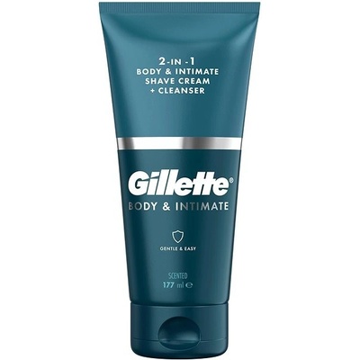 GILLETTE Intimate gél na holení intimních partií a mycí emulze 150 ml – Zbozi.Blesk.cz