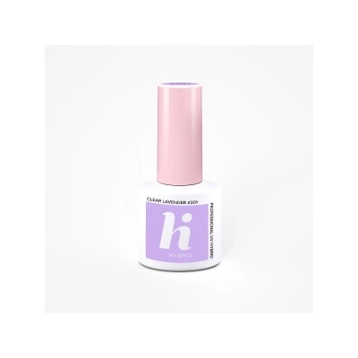 hi hybrid UV gél lak Clear Lavender 301