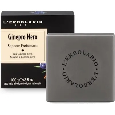 L'Erbolario Black Juniper Perfumed Soap - Ароматен сапун 100гр
