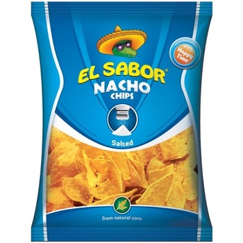 El Sabor Nacho Chips SALTED 100 g