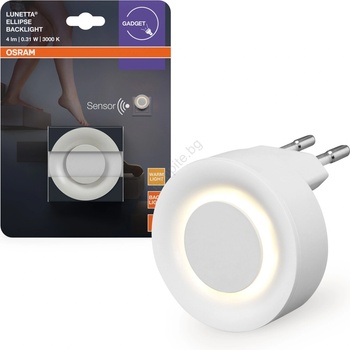 OSRAM Osram-LED Нощна лампа със сензор за движение и за сумрак LUNETTA LED/0, 31W/230V бяла (P227651)