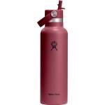 Hydro Flask Термо бутилка Hydro flask Standard Flex Straw Cap Insulated bottle - Burgundy - размер 621 ml (533-1527-3811)