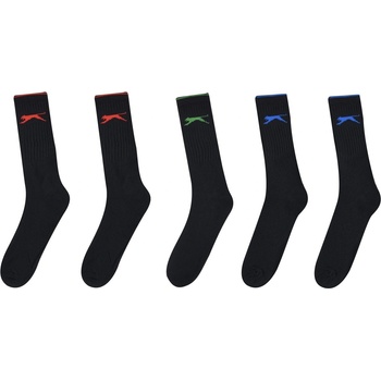 Image 1 of Slazenger Мъжки чорапи Slazenger 5 Pack Crew Socks Mens Size 12+ - Multi