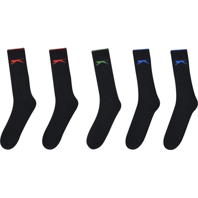Slazenger Мъжки чорапи Slazenger 5 Pack Crew Socks Mens - Bright Asst