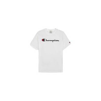 Мъжка тениска с къс ръкав Champion CHAMPION SS TEE 220256 Бял Размер S