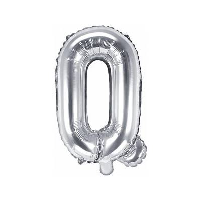 PartyDeco Fóliový balón v tvare písmena Q