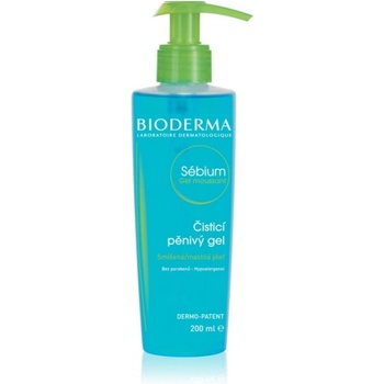 BIODERMA Sébium Gel Moussant With Pump Почистващи продукти за лице 200ml