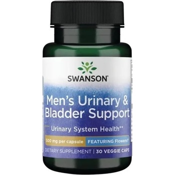 Swanson Men's Urinary & Bladder Support, 500 mg, 30 капсули, Swanson