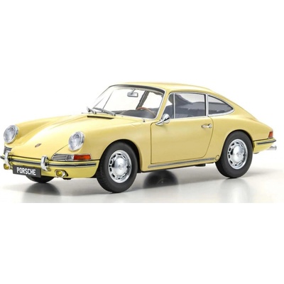 Kyosho Porsche 911 901 2.0L 1964 Champagne Yellow 1:18
