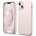 elago Soft Silicone Case - силиконов (TPU) калъф за iPhone 13 (светлорозов)