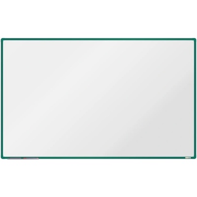 VMS VISION, s.r.o. Magnetická tabuľa 200 x 120 email, zelený rám