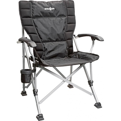 Brunner Къмпинг стол Brunner Raptor NG 2.0 Camping chair - Black / Silver - размер 51 x 44 x H48/90 cm (580-0667-0111)