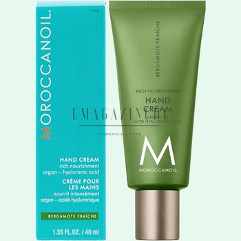 Moroccanoil Хидратиращ крем за ръце с бергамот и мента 40 мл Bergamote Fraiche Hand Cream (MRCFMC-BLHCBF40)